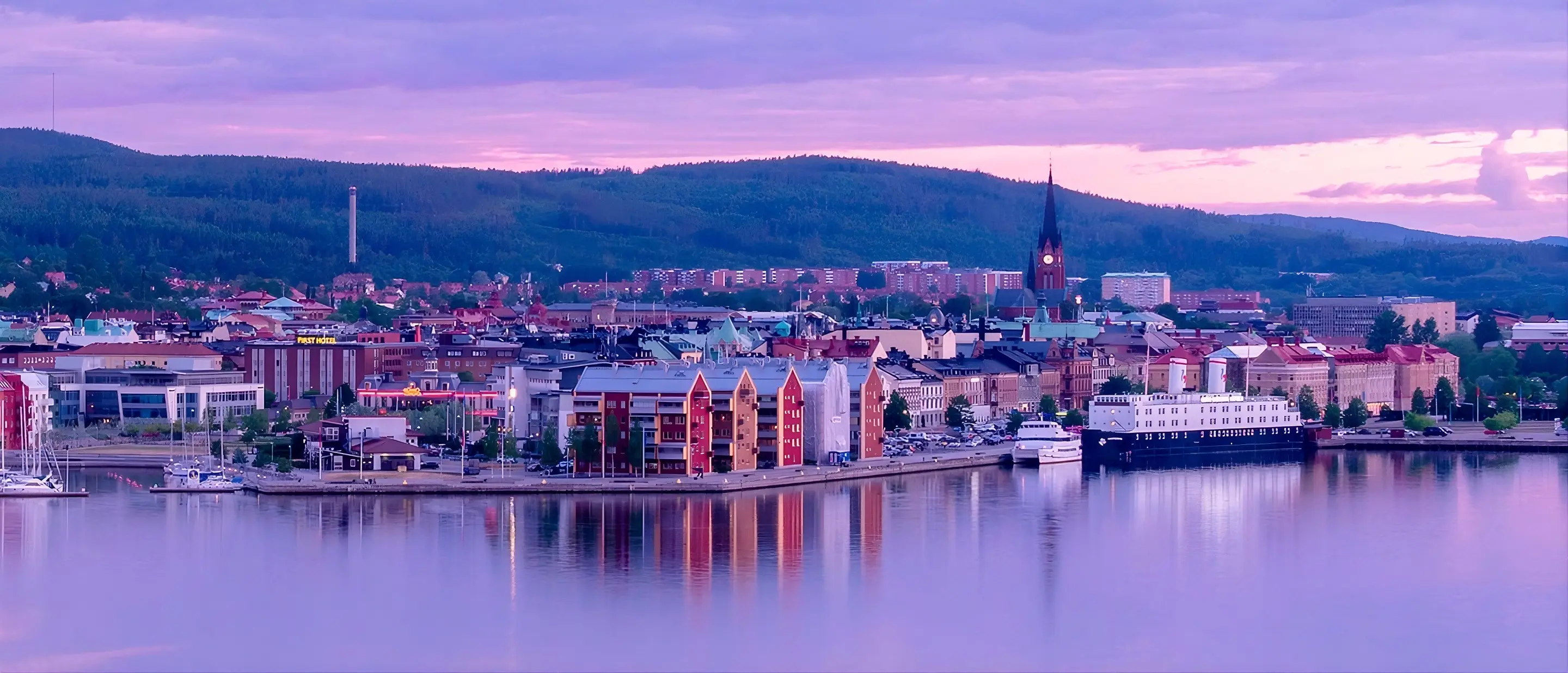 Vy över Sundsvall